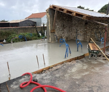 Lbh Construction Maconnerie La Gueriniere Travaux De Fondation